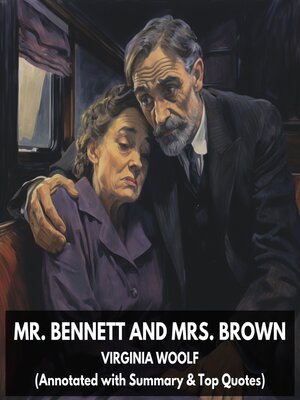 cover image of Mr. Bennett and Mrs. Brown (Unabridged)